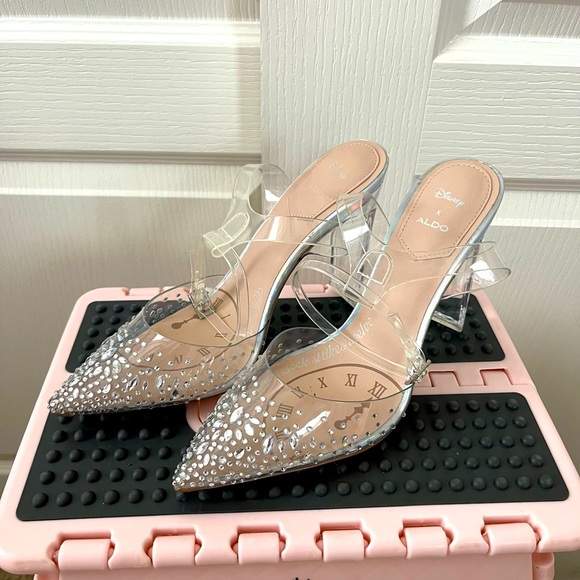 Aldo x Disney Cinderella glass slipper Limited Edition - Picture 1 of 5